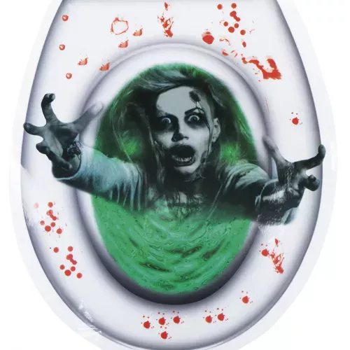 Photo du produit Sticker pour WC fantôme femme 28 x 32 cm