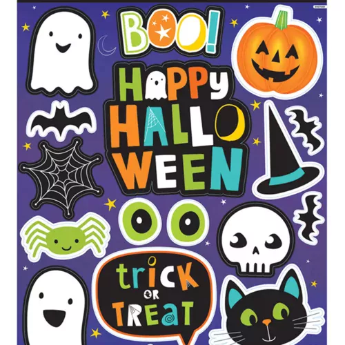 Photo du produit Stickers pour fenêtres Halloween Friends