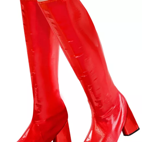 Photo du produit Surbottes rétro années 60 rouges