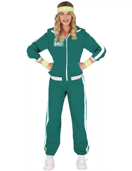Photo du produit Survêtement vert de participant numéro 457 femme