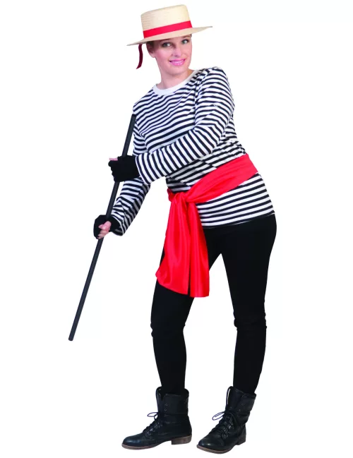 Photo du produit T-shirt à manches longues mime adulte