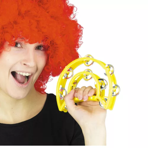 Photo du produit Tambourin jaune 40 cm