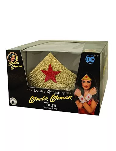 Photo du produit Tiare deluxe strass Wonder Woman