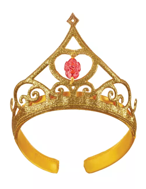 Photo du produit Tiare dorée à paillettes Belle enfant