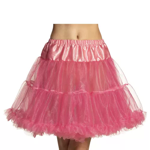 Photo du produit Jupon mi-long rose femme