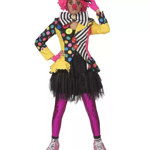 Photo du produit Veste clown multicolore femme