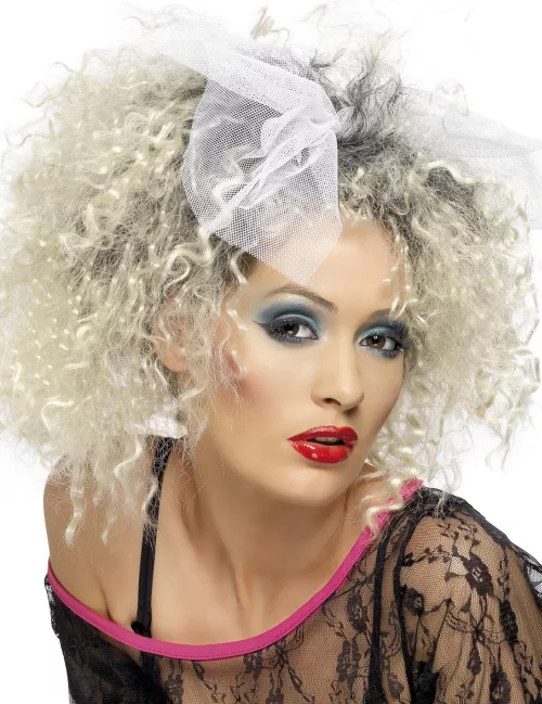 Photo du produit Perruque années 80 blonde femme