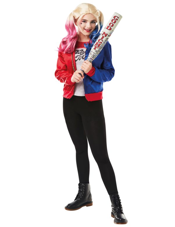 Photo du produit Veste et t-shirt intégré Harley Quinn Suicide Squad adolescente