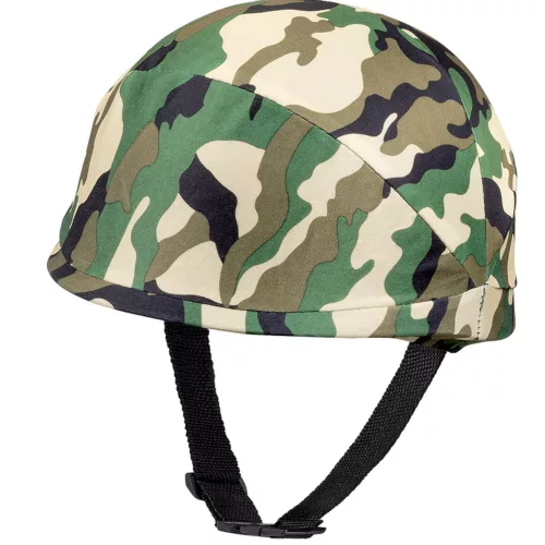 Photo du produit Casque militaire imprimé camouflage adulte