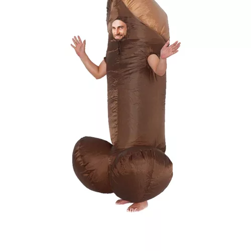 Photo du produit Déguisement gonflable zizi noir adulte