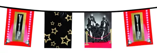 Photo du produit Guirlande fanions papier VIP 6 m