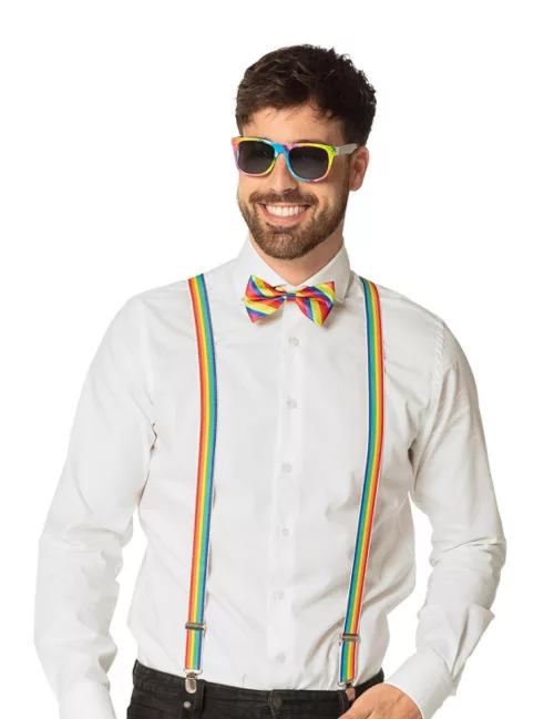 Photo du produit Kit accessoires arc en ciel adulte