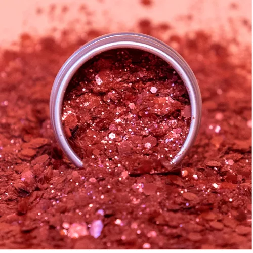 Photo du produit Paillettes biodégradables Gravé dans la brique - Si si la paillette