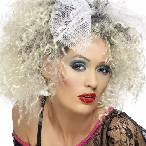 Photo du produit Perruque années 80 blonde femme