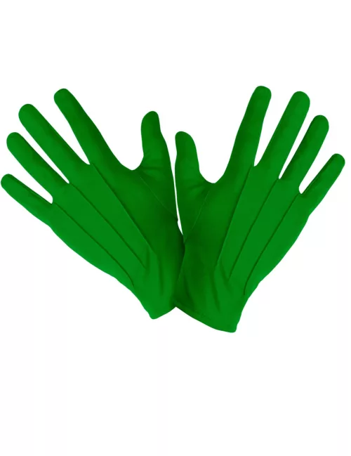 Photo du produit Gants courts verts adulte
