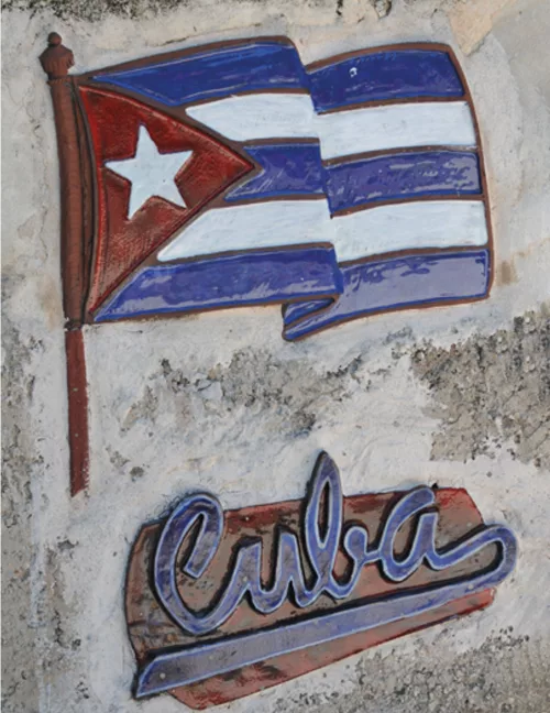 Photo du produit Décoration murale Cuba 30 x 41,5 cm