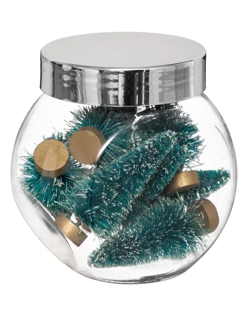 Photo du produit 8 Petites décorations sapins 5 cm