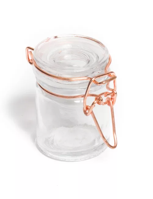 Photo du produit Bocal à conserve rose gold 4 x 6 cm 40 ml
