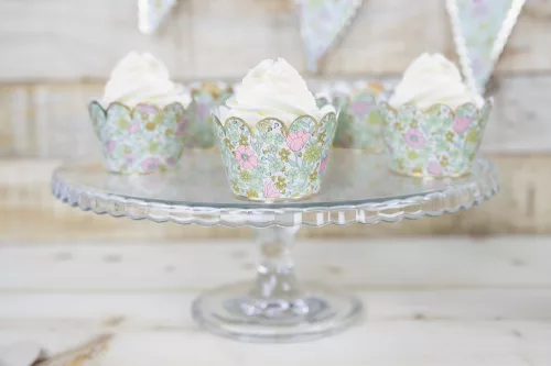 Photo du produit 6 Habillages moules à cupcake shabby