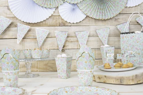 Photo du produit 6 Habillages moules à cupcake shabby