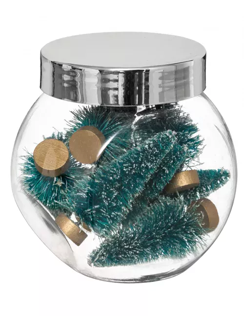 Photo du produit 8 Petites décorations sapins 5 cm