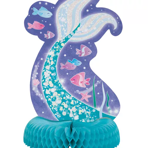 Photo du produit Centre de table Jolie sirène 35,5 cm