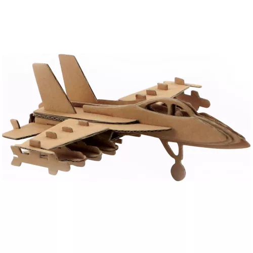 Photo du produit Maquette avion en carton 16,5 x 17,5 x 6 cm