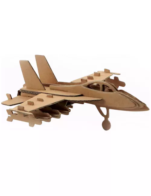 Photo du produit Maquette avion en carton 16,5 x 17,5 x 6 cm