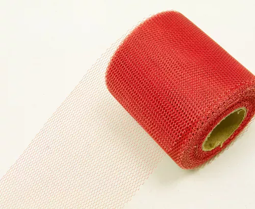 Photo du produit Rouleau de tulle rouge 20 mètres