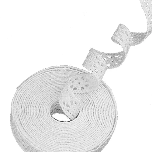 Photo du produit Ruban dentelle blanc 3 m
