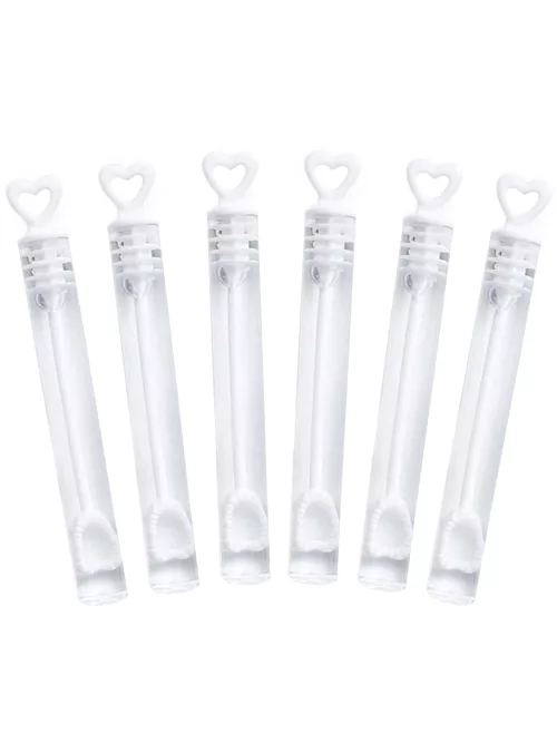Photo du produit 6 flacons de bulles à savon mariage