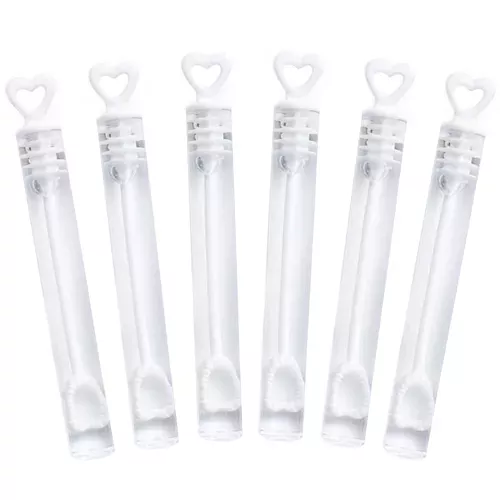 Photo du produit 6 flacons de bulles à savon mariage