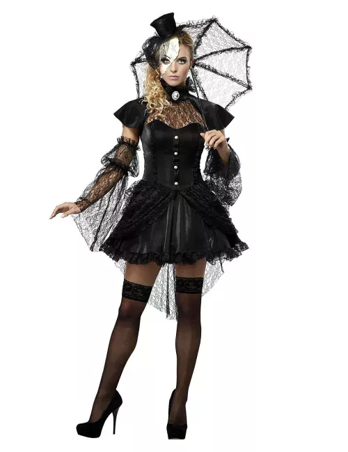 Photo du produit Déguisement poupée gothique femme Halloween