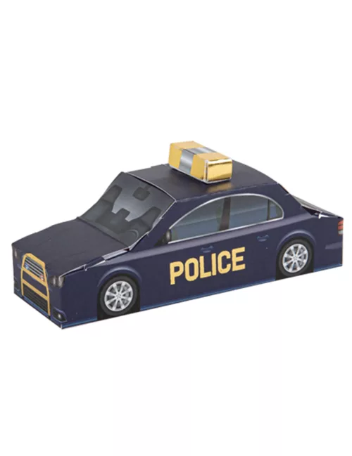Photo du produit 8 Contenants voiture de police 15 x 5 x 5 cm