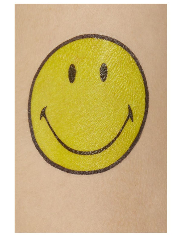 Photo du produit 9 tatouages Smiley multicolores