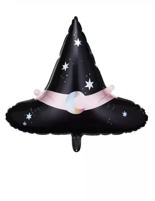 Photo du produit Ballon aluminium chapeau de sorcière 66 x 57 cm
