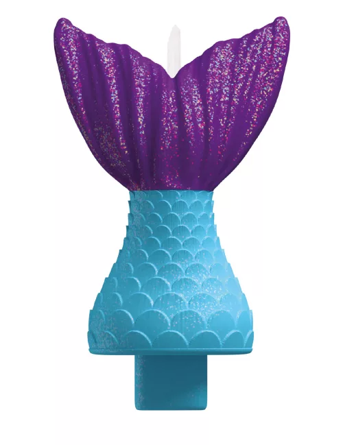 Photo du produit Bougie queue de sirène rêves de sirène 13 cm