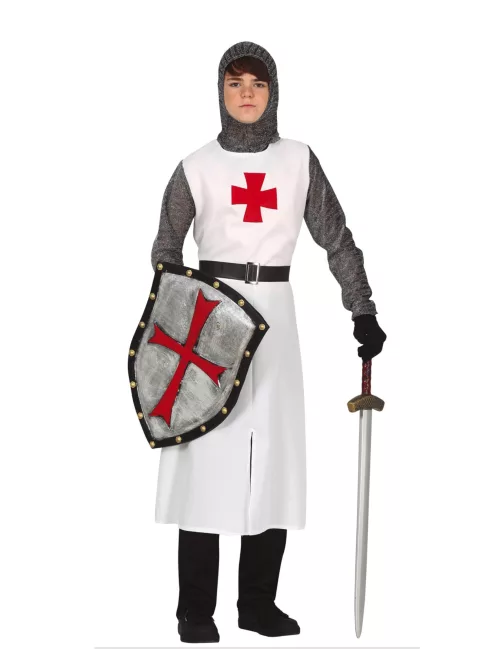 Photo du produit Déguisement chevalier croisé adolescent