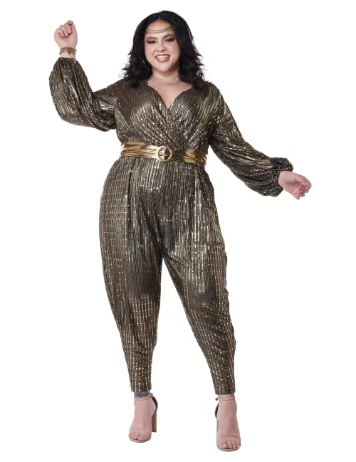Photo du produit Déguisement disco queen grande taille femme