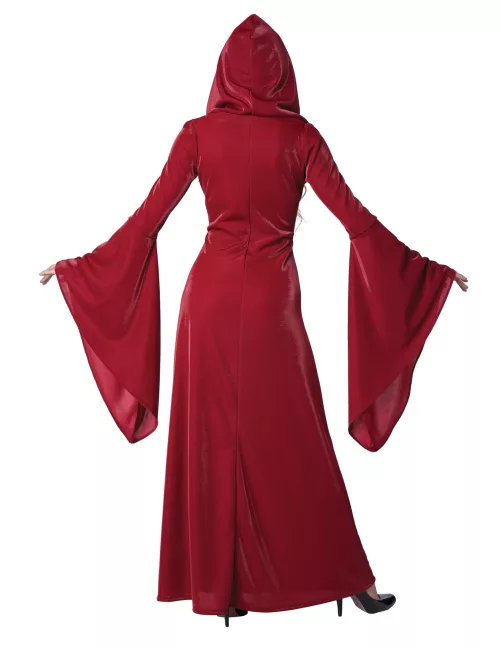 Photo du produit Déguisement gothique robe rouge femme