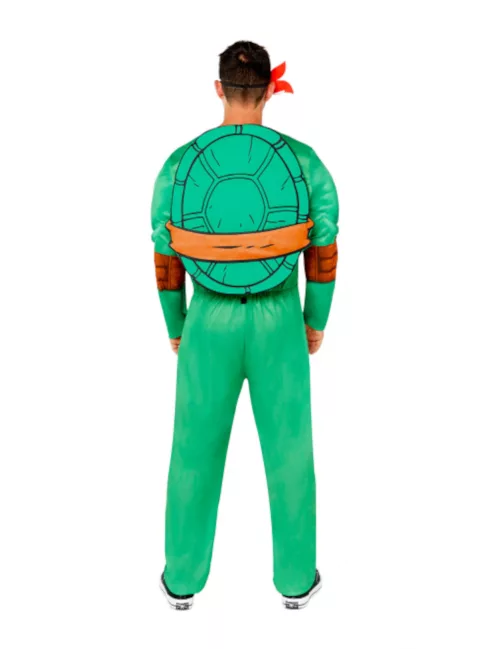 Photo du produit Déguisement Tortue Ninja luxe avec 4 masques adulte