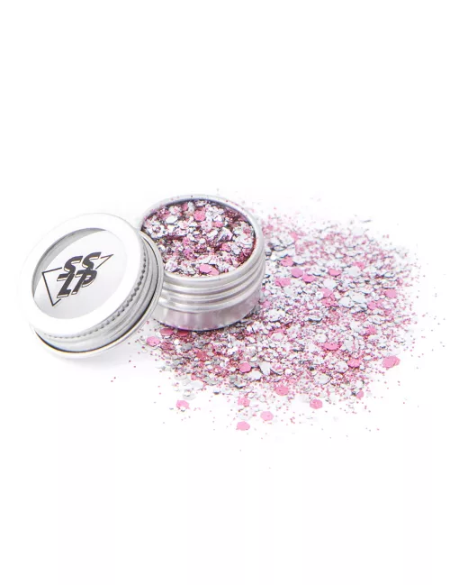 Photo du produit Paillettes biodégradables roses 5h du mat' - Si si la paillette