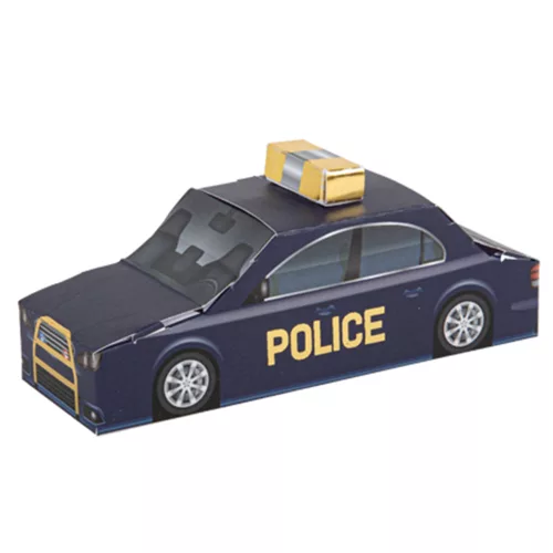 Photo du produit 8 Contenants voiture de police 15 x 5 x 5 cm