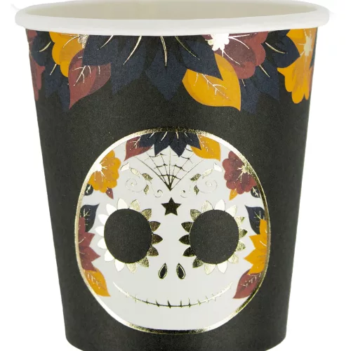 Photo du produit 8 Gobelets en carton Dia de los muertos 200 ml