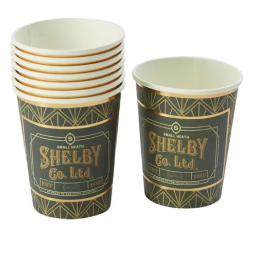Photo du produit 8 Gobelets en carton Peaky Blinders