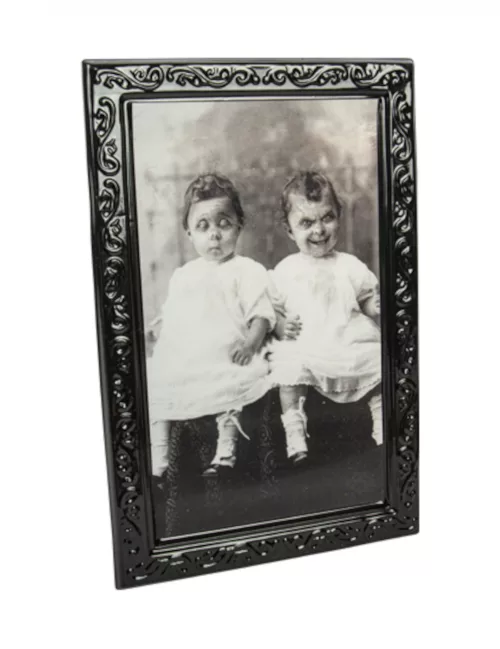 Photo du produit Cadre photo Halloween bébés visages changeants 38 cm