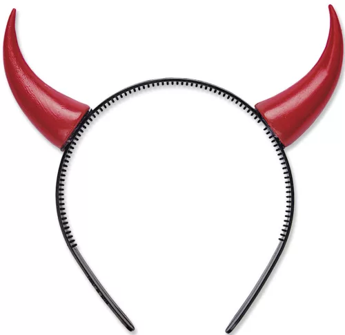 Photo du produit Cornes rouges adulte Halloween