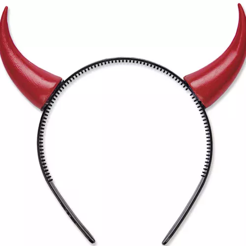 Photo du produit Cornes rouges adulte Halloween