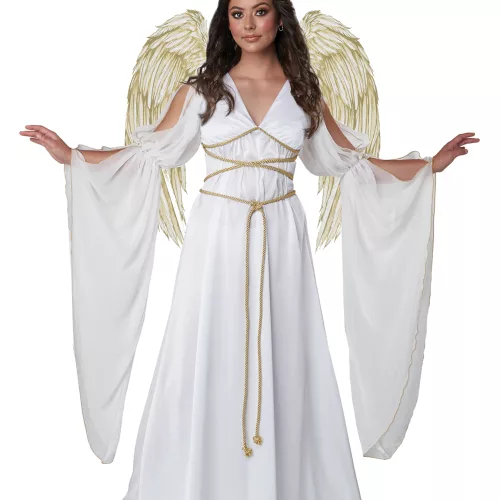 Photo du produit Déguisement ange divin blanc luxe femme