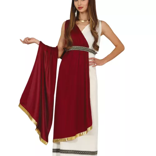 Photo du produit Déguisement romaine rouge adolescente